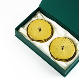 AuraDecor Urli Gift Set for Home Decor || SOYA Wax || Multi Wick || Candle Gift Set || Gifting || Corporate Gifting (Set of 2 Urli Gift Set (Fragrance Vanilla & Oudh))