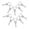 KOMBIUDA 10pcs Ground Anchor Heavy Duty Tent Pegs Camping Tent