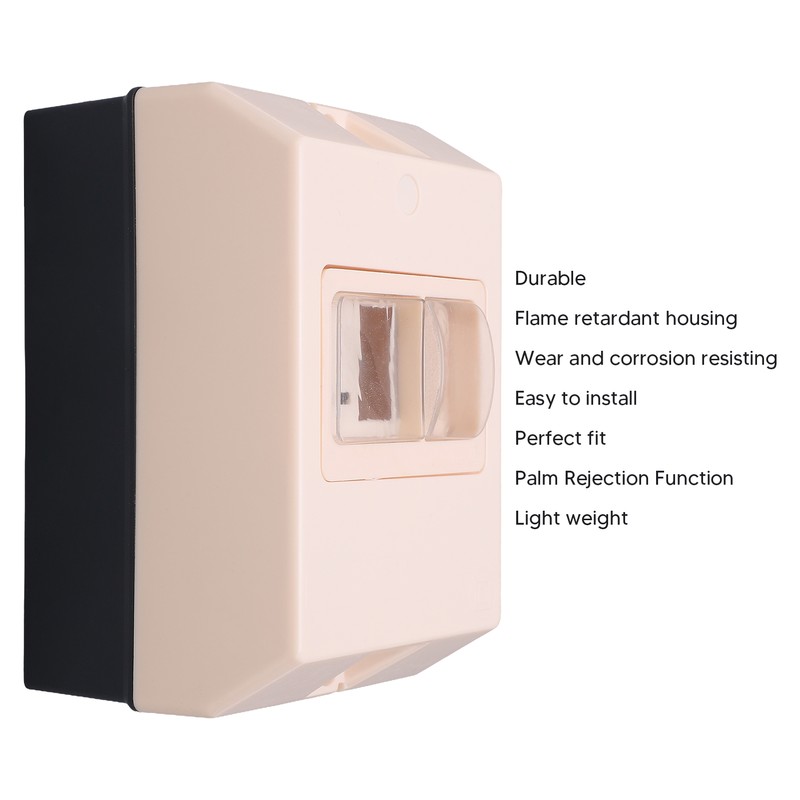 Waterproof Circuit Breaker Box Wear Proof Palm Rejection Function ABS