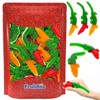 Fruidles Crocodiles Gummi Candy, Delicious Multicolor Fruit Flavors Gummies (1