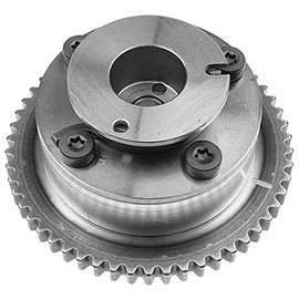 A-Premium Camshaft Adjuster Actuator CVVT Gear DOHC (Exhaust) Compatible with Hyundai Elantra 2011-2014 Kia Forte 2014-2016 Soul 2012-2014 1.8L 2.0L