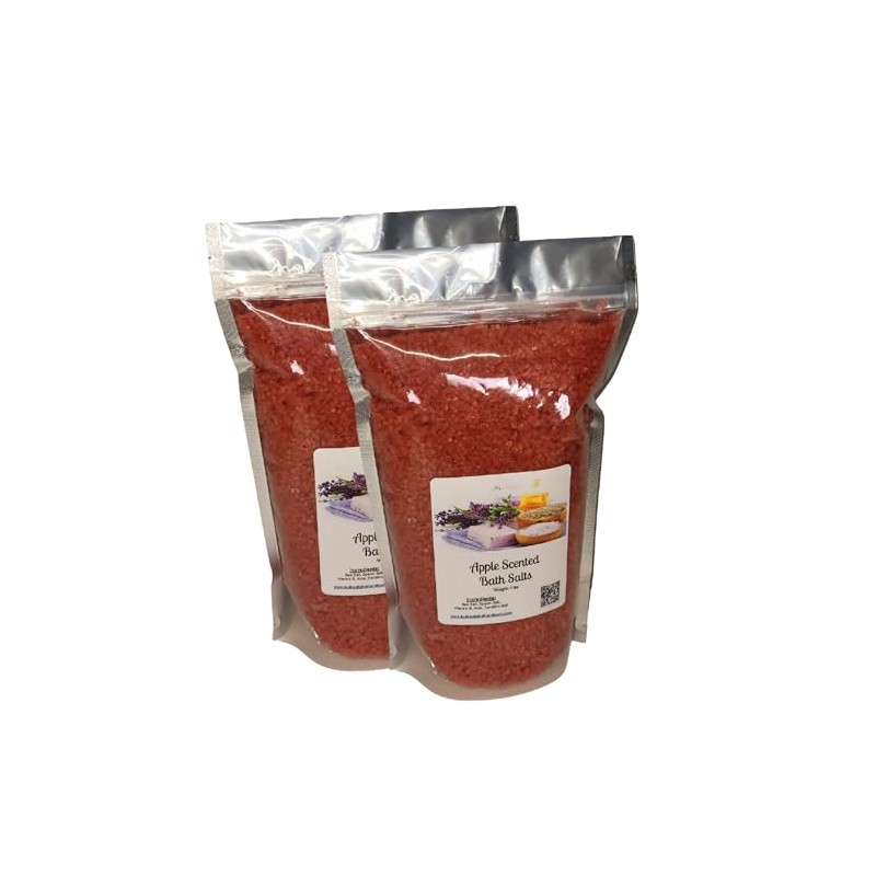 Bath Salts | 8lbs (2) 4lb Bags | Apple Scent