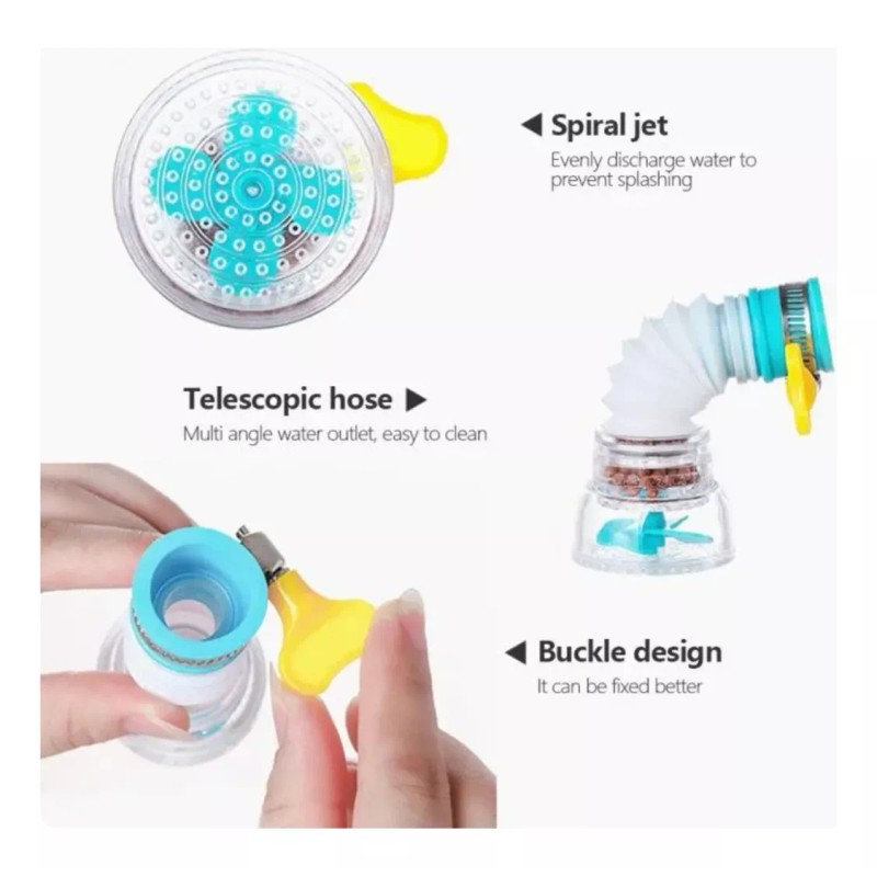 SARO STORE Regadera Para Fregadero Giro 360°