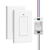 3 Way Wireless Light Switch and Receiver Kit, WILAWELS Wireless