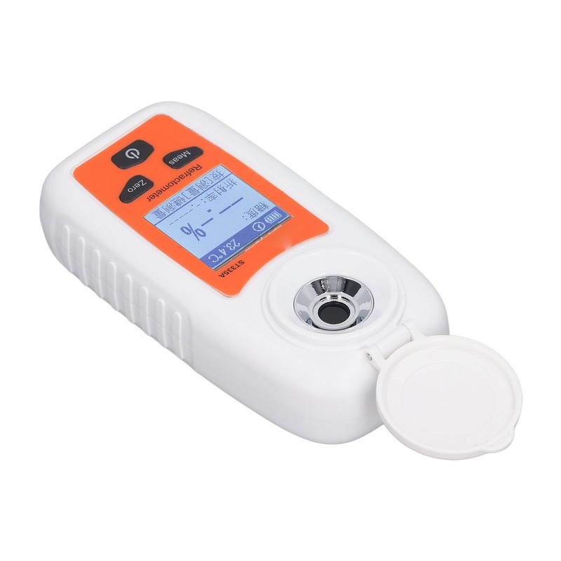 LCD Brix Digital Refractometer Non Slip Dust Proof Cover Digital