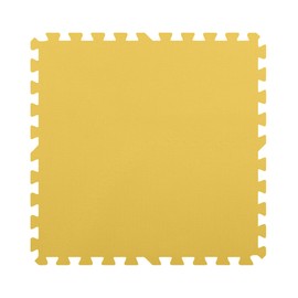 IncStores Eco Soft+ Foam Tiles (2ft x 2ft Tiles) Interlocking Foam Flooring Mats with Removable Edges (Yellow, 26 Tiles, 104 Sqft + Borders)