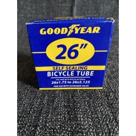 Goodyear Tube Self Seal 26x1.75-2.125, PartNo 91087, by Goodyear Single Unit