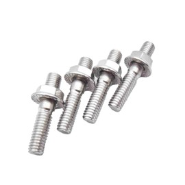 Stainless Steel Exhaust Stud Kit with Flange Nuts for Davidson, 1984-2018, Big Twin, Sportster XL