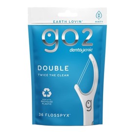GO2 Buy GO2 Dentagenie Double Twice the Clean 36 Flosspyx Online