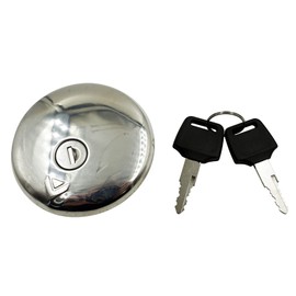 XDF Fuel Gas Tank Cap Cover Lock Key Compatible for Suzuki GN125 GN250 GN400T GN400X GS450E GS450L GS550L GS750L GS850GL GS1000L TS100 TS125 TS185