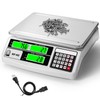 MEIYA Industrial Counting Scale, 30kg/0.5g Digital Coin Scale for Coin,