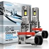 TECHMAX H11 Bulb - 800% Super Brighter, 6500K Xenon White