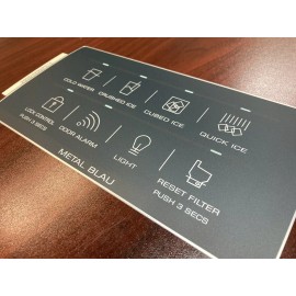 GE Fridge Dispenser Overlay compatible w WR55X10501/ WR55X10631/ WR55X10298, New