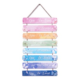 Motivational Wall Stickers, Wall Art Sticker, Positive Walls Decorations Inspirational Quotes Walls Art for Preppy Rooms to Decorate Bedrooms, Living Rooms and Home Decors