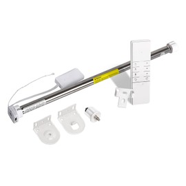 ZigBee Smart Blind Motor with Built-in Battery, Rechargeable Roller Shade Motor for 17/25/28mm Tube, 16EL Tubular Motor with App/Voice/Emitter Controlling