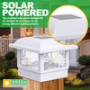 GreenLighting Cubism Fence Solar Lights - Outdoor Solar Post Lights