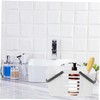 VILLFUL 2pcs Portable Bath Storage Basket Organizer for Shampoo and