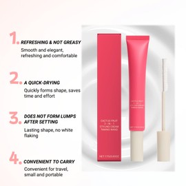 Hair Styling Cream & Taming Wand - Cactus Fruit Hair Finishing Stick for Frizz Control, Edge Styling, Lightweight Non-Greasy Balm