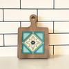 Golspia Heat Resistant Wood Square Tile Trivet Kitchen Accessories Scandinavian