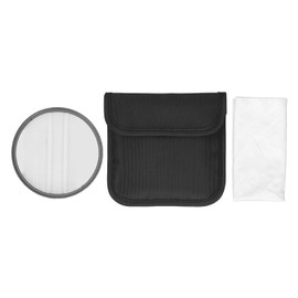 Double Half Moon Prism Special Effect Filter Camera Center Field Separation Diopter Filter Photography SLR Camera Accessories 82MM