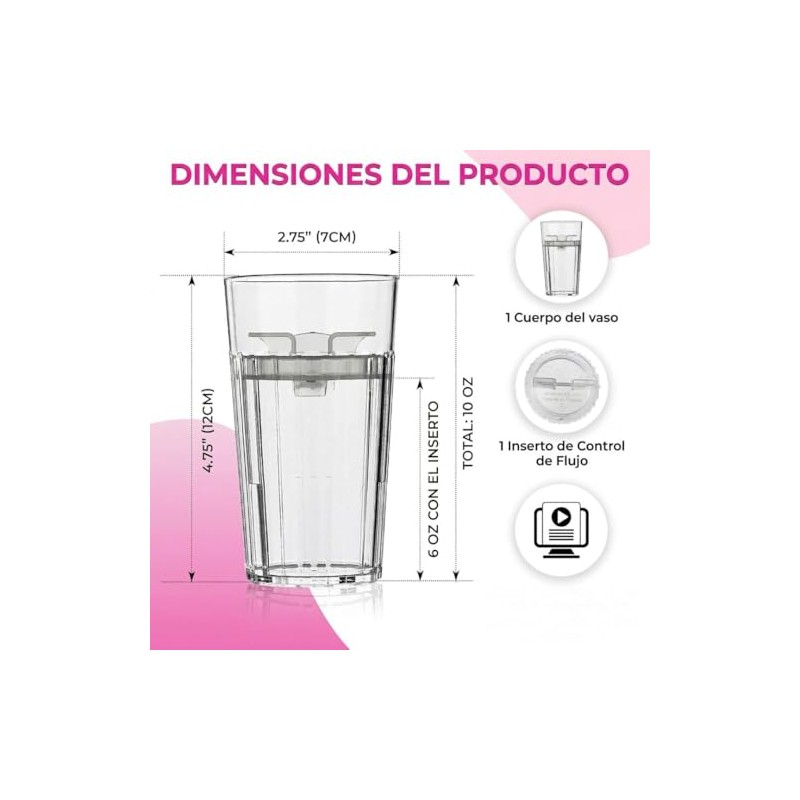 Reflo Smart Cup, Clear