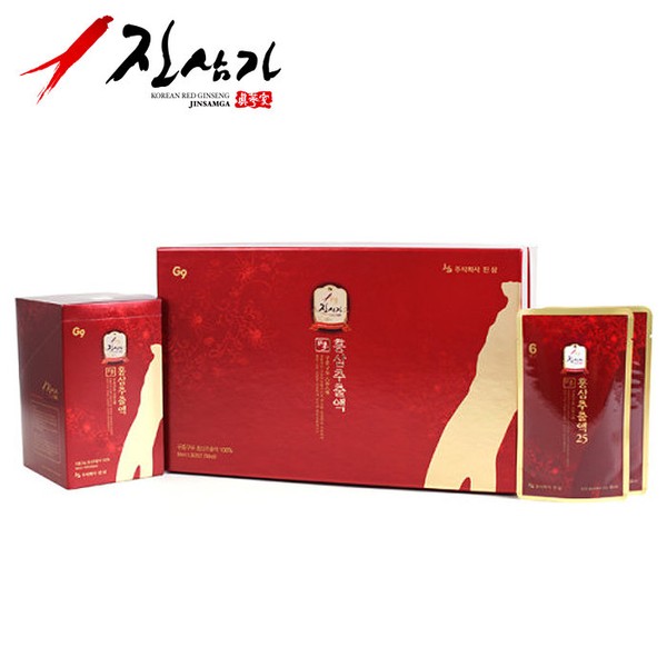 Jinsamga 6-year-old red ginseng extract 25 90ml x 21 packets,