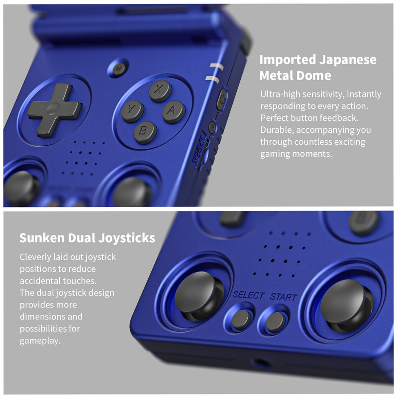 Anbernic RG34XXSP Retro Handheld Game Console Linux 3.4 inch IPS