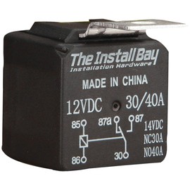 INSTALL BAY RL3040 30/40-Amp Economy Relay INSTALL BAY RL3040 30/40-Amp Economy Relay