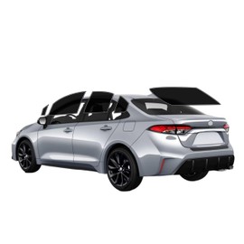 AUTOTEK Precut Windows Tint Film All Sides Cars Sun Blocking Protection Privacy Anti Shatter Glass 2 Ply Film 10% Tint Shade kit for Toyota Corolla Sedan 2020-2025