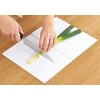Kawasaki Synthetic Resin Folding Cutting Board, White, CB-025, Approx. 14.4