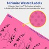 Avery Printable Oval Labels with Sure Feed Technology, 4-1/4" x