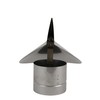 FAMCO Wind Directional Chimney Cap (Stainless Steel, 6 Inch)