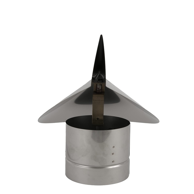 FAMCO Wind Directional Chimney Cap (Stainless Steel, 6 Inch)