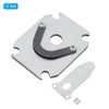 PATIKIL Air Compressor Valve Plate, 2 Set Metal Air Compressor
