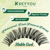 DIY Lash Extension Kit KEYYOU LASH 280Pcs Individual Eyelash Extension