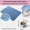 HCY&WLD Cat Litter Mat, Honeycomb Double Layer Cat Litter Trapping