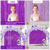 TYEQWT Tinsel Curtain Glitter, Pack of 2 Fancy Dress Party