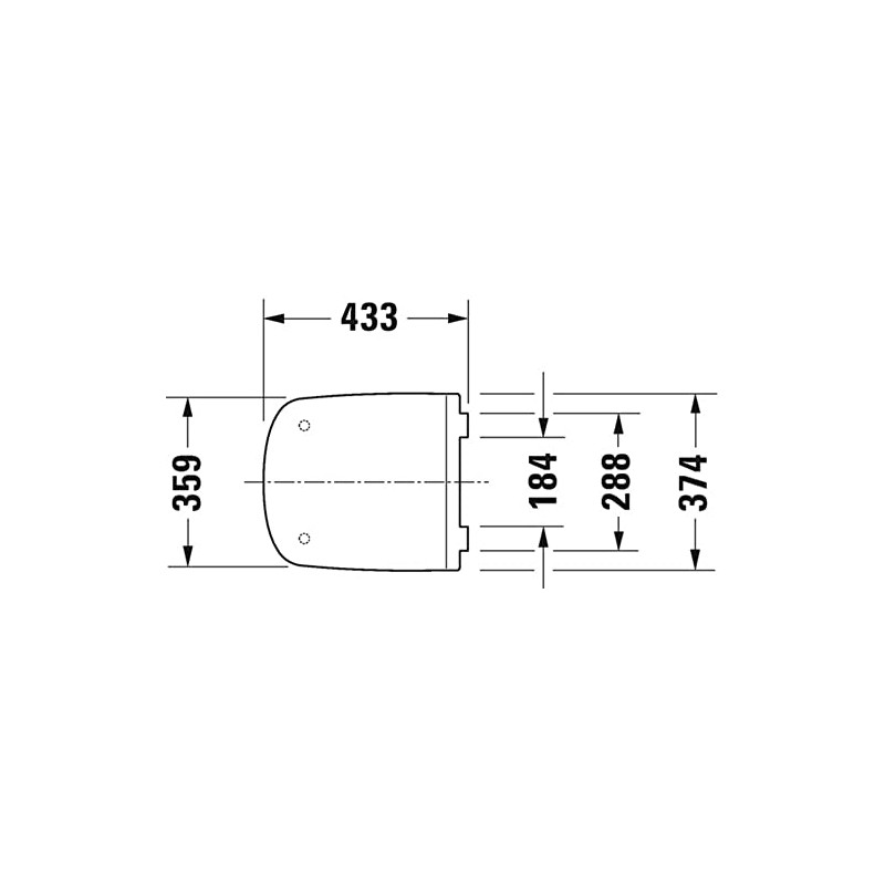 Duravit DuraStyle Toilet Seat 0063790000 White