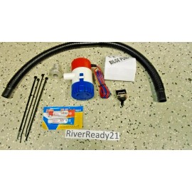 ALL Universal Bilge Pump Kit Boat PWC Sea-Doo Wave-Runner Jet-Ski boat 500 gph