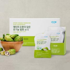 Atomy Organic Fermented Noni Pouch Type 48 Packets / 애터미 오롯이 담은 유기농 발효 노니 파우치형 48포