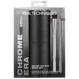 Real Techniques [리얼테크닉스] 크롬 에디션 맥스드 아웃 아이&브로우 세트 [Real Techniques] Chrome Edition Maxed Out Eye & Brow Set