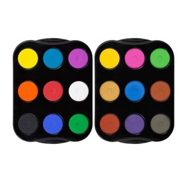 Jack Richeson Mini Tempera 18 Colors in 2 Trays Piece