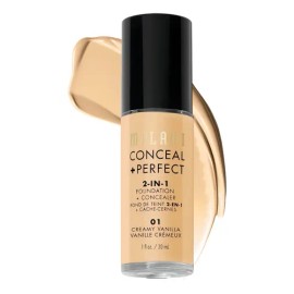 Milani Maquillaje Conceal + Perfect 2 En 1 Tono 1 Creamy Vanilla
