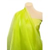 SPARKLE ORGANZA FABRIC EMERALD LIGHT BY THE YARD .PAGEANT.. GOWNS..SKIRTS