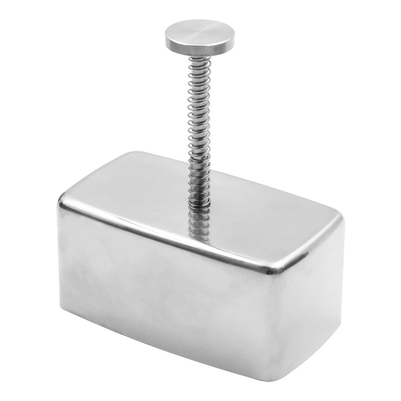 ZONADAH Sushi Mold Rectangular Rice Ball Mould Stainless Steel Sushi