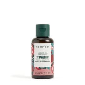 The Body Shop Strawberry Scented Soap Free Body Wash 2 Fl Oz Nourishing Shower Gel
