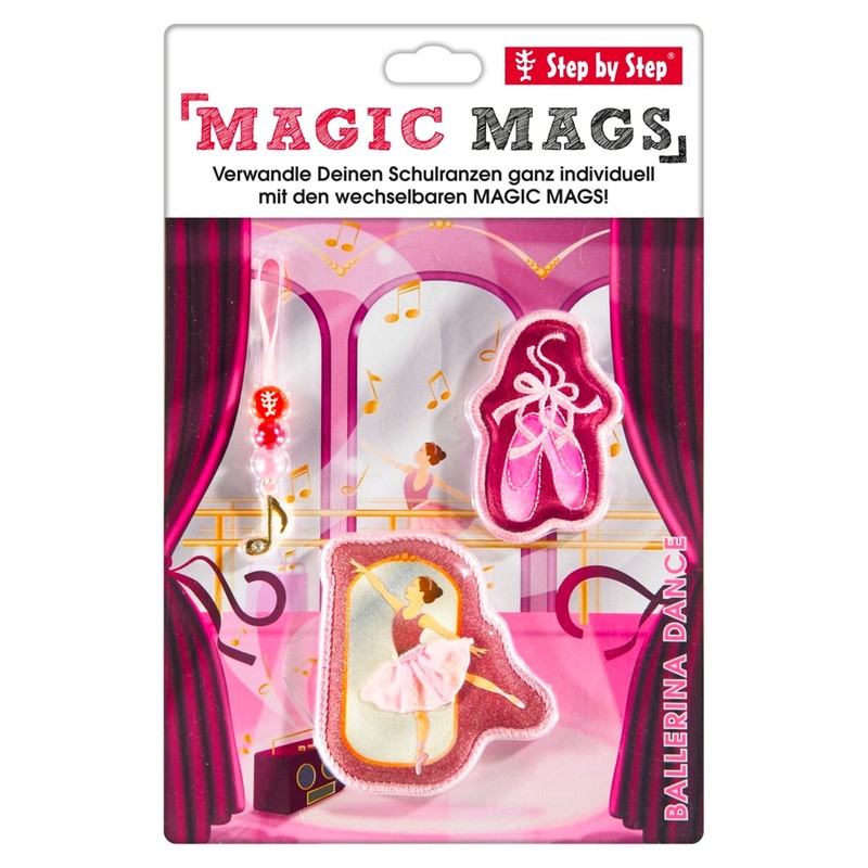 Step by Step Magic Mags Ballerina Fiona, Pink,Set of 3,
