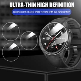 LOKEKE Compatible with Polar Vantage M3 Tempered Glass Screen Protector Premium Tempered Glass Screen Film Protector Compatible with Polar Vantage M3 Made From Real Glass