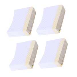 IWOWHERO 160pcs Arc-shaped Makeup Remover Pads for Eyelash Cream Comfortable Cleaning Pads for Beauty Salons and Personal Use Portable Convenient for Women