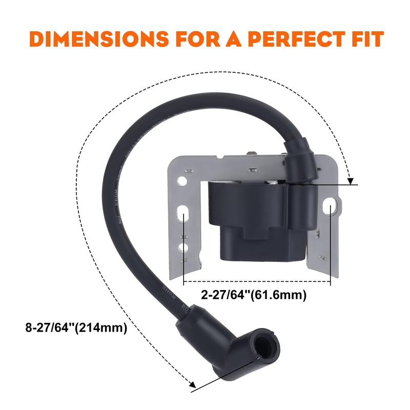 Hipa 34443D Ignition Coil Magneto for Tecumseh 34443 34443A 34443B